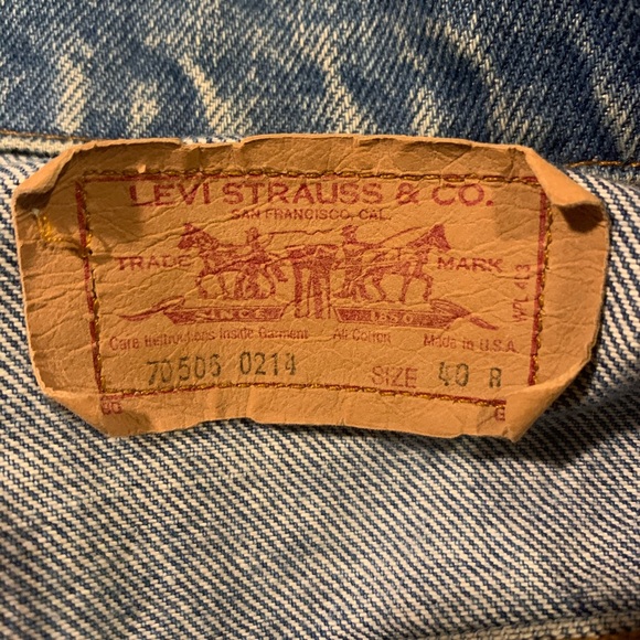 Vintage Levi’s Denim Jacket - Picture 5 of 5
